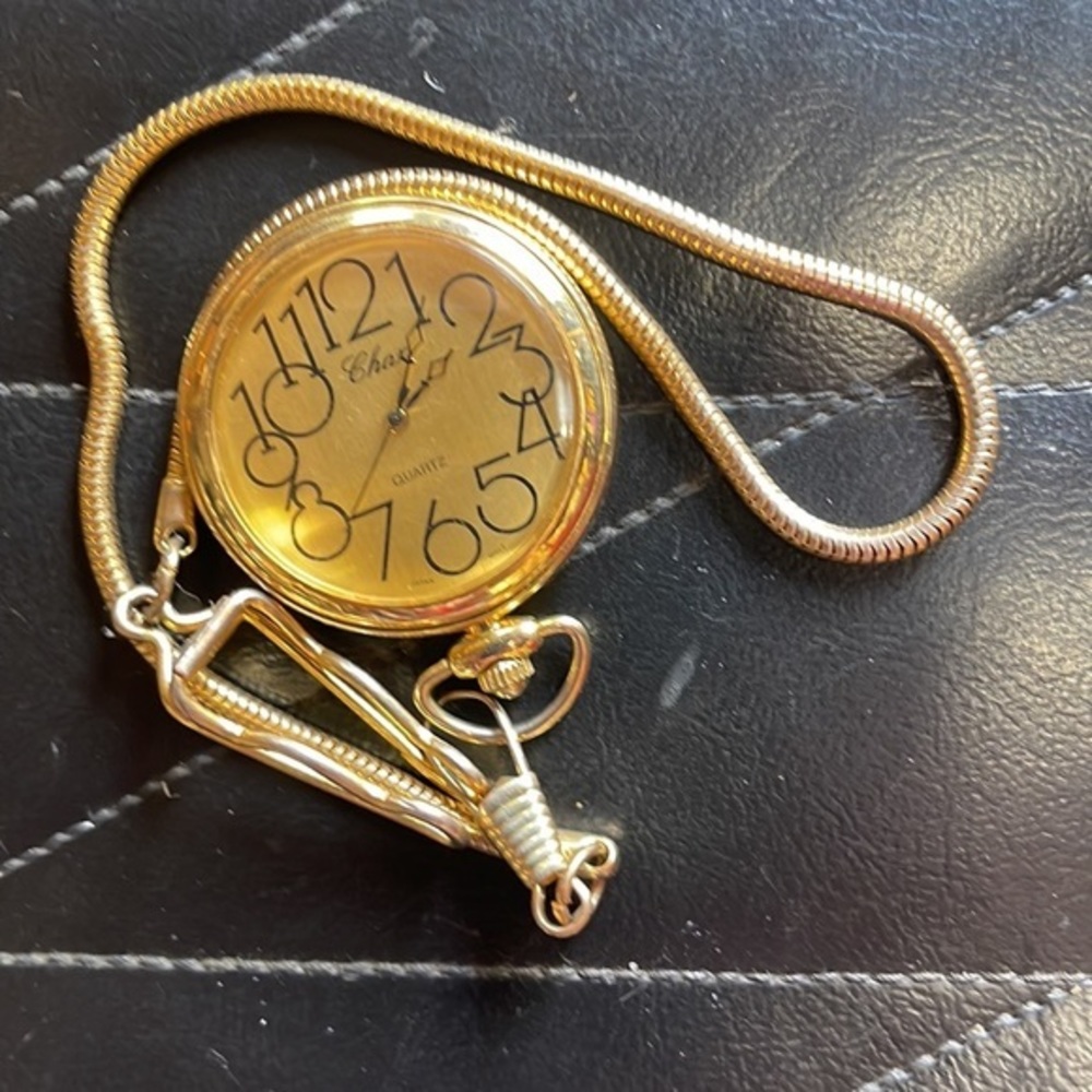 Chaz Eastern Time NY Pocket Watch